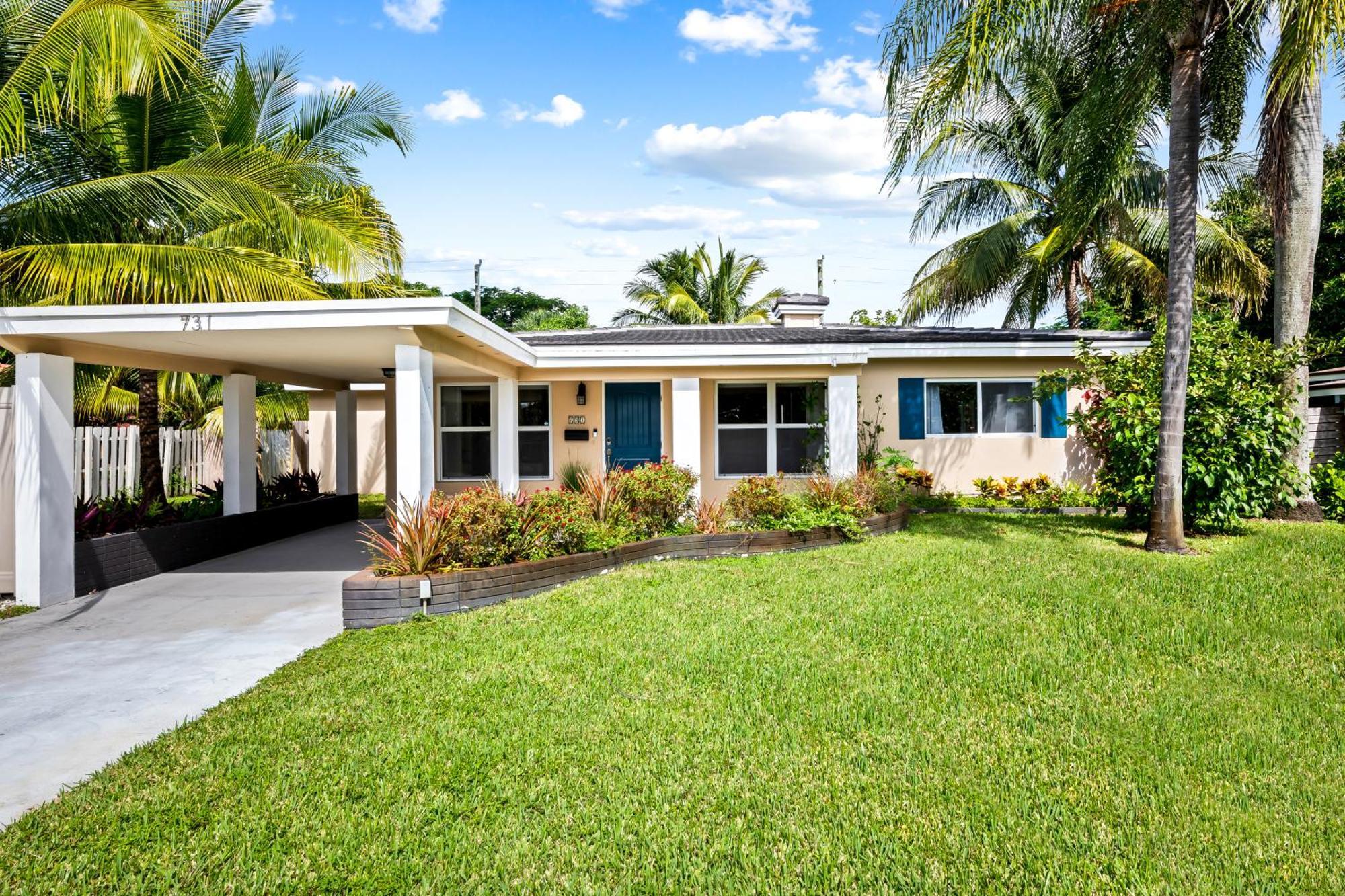 Modern Bungalow Near Wilton Drive I Pool Table Fort Lauderdale Exteriör bild