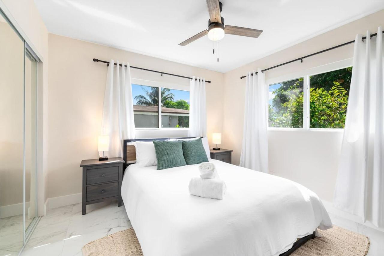 Modern Bungalow Near Wilton Drive I Pool Table Fort Lauderdale Exteriör bild