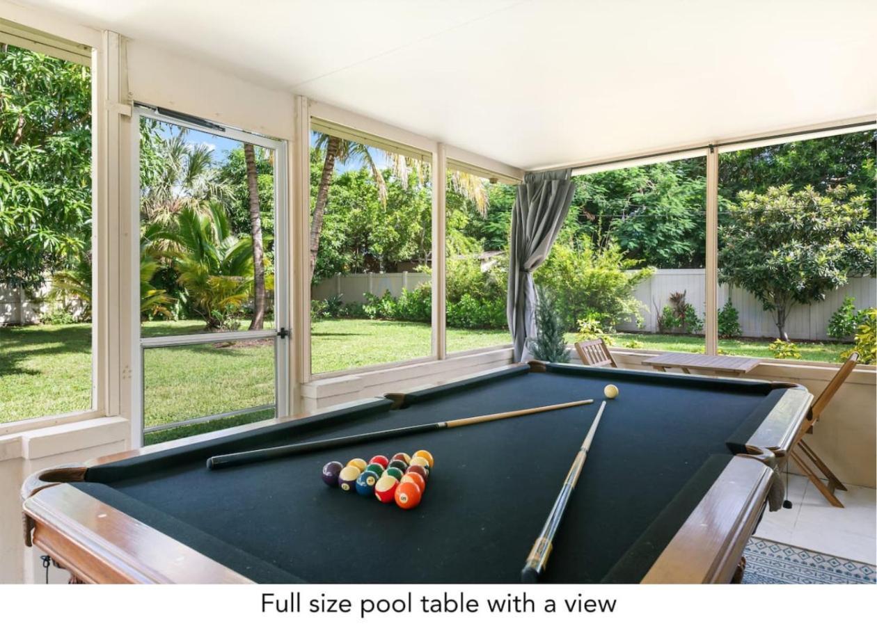 Modern Bungalow Near Wilton Drive I Pool Table Fort Lauderdale Exteriör bild